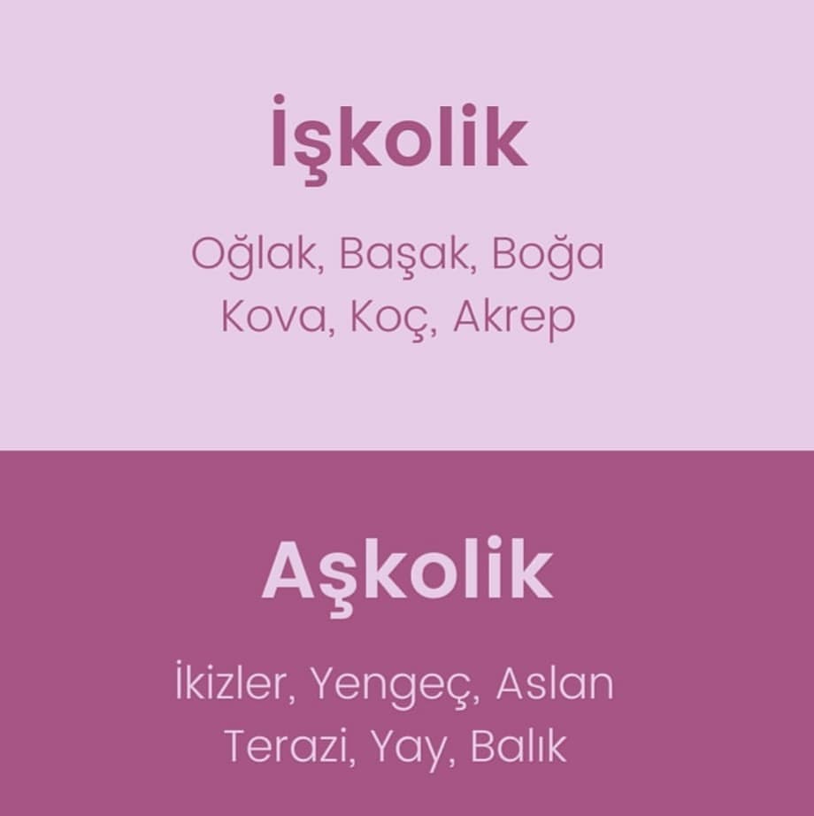 En işkolik olan burçlar