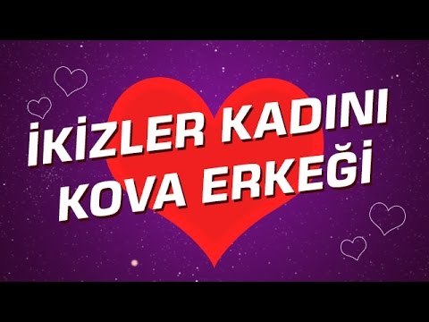 Kova Burcu Erkeği ve İkizler Burcu Kadını