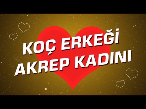 Koç Burcu Erkeği ve Akrep Burcu Kadını